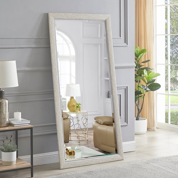 Mia Distressed Floor Mirror Full Length Mirror Standing Mirror Large
