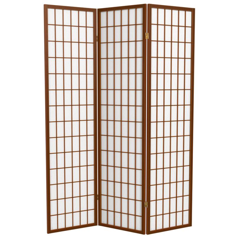 Wood and Rice Paper Windowpane Shoji Screen (China)