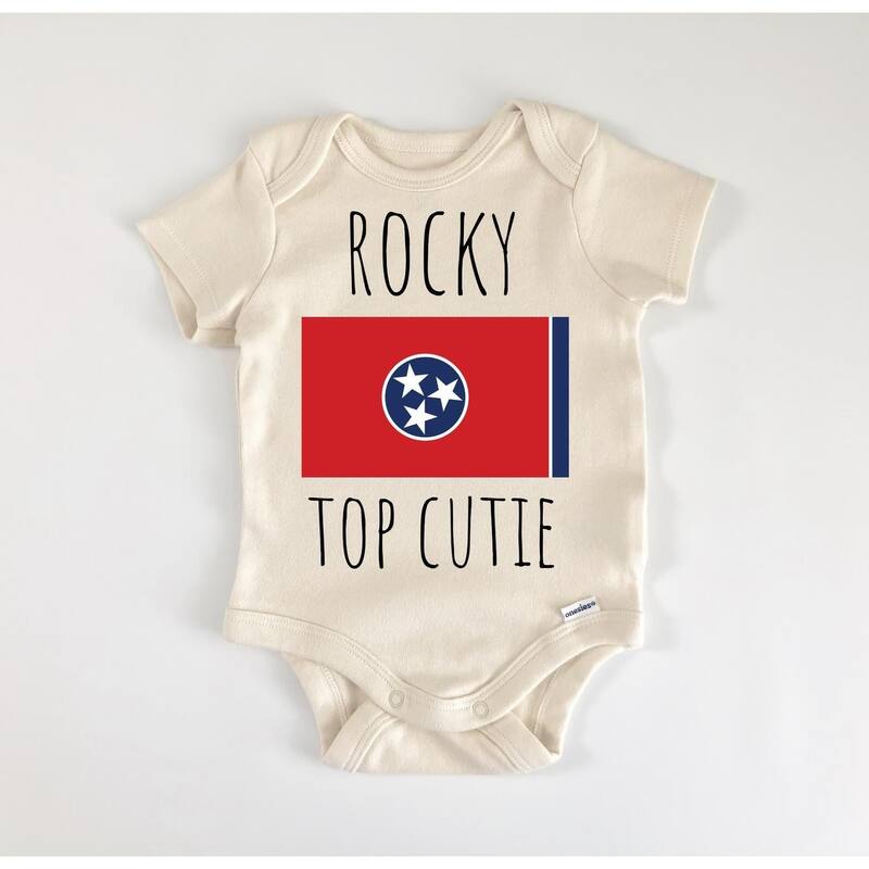 Tennessee - Baby Boy Girl Clothes Infant Bodysuit Funny Cute Newborn - White - 6-9M