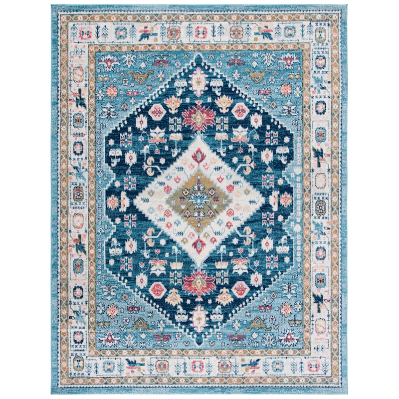 SAFAVIEH Madison Dorene Oriental Medallion Rug
