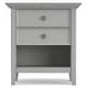 preview thumbnail 48 of 104, WYNDENHALL Halifax SOLID WOOD 24 inch Wide Bedside Nightstand Table