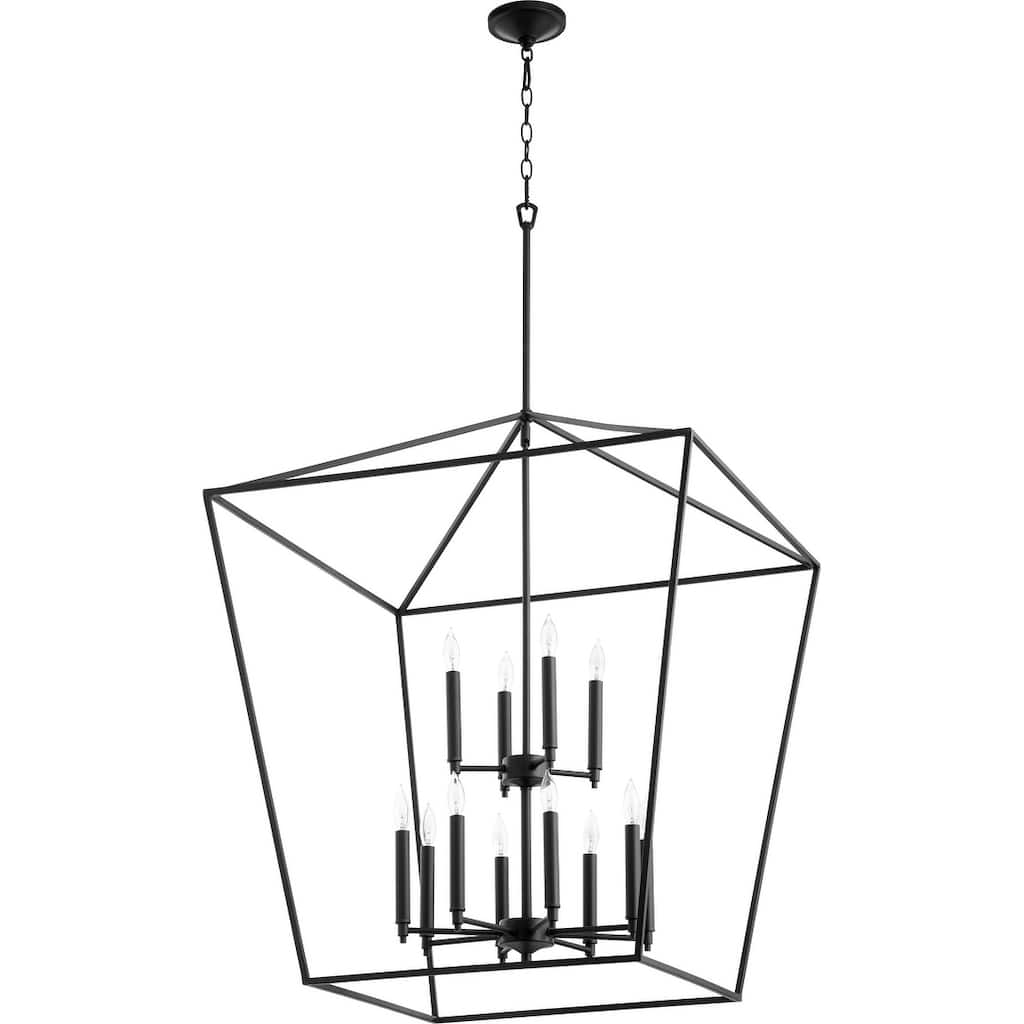 Quorum International Gabriel 12 Light 29" Wide Chandelier