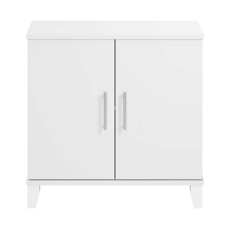Somerset Small Storage Cabinet with Doors & Shelves by Bush Furniture