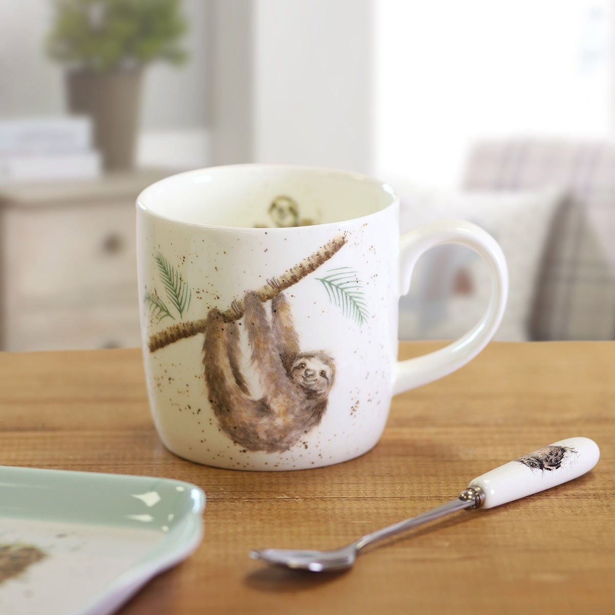 Royal Worcester Wrendale Designs Hanging Around 14 Ounce Mug - Sloth - 14  Ounces - On Sale - Overstock - 34358183