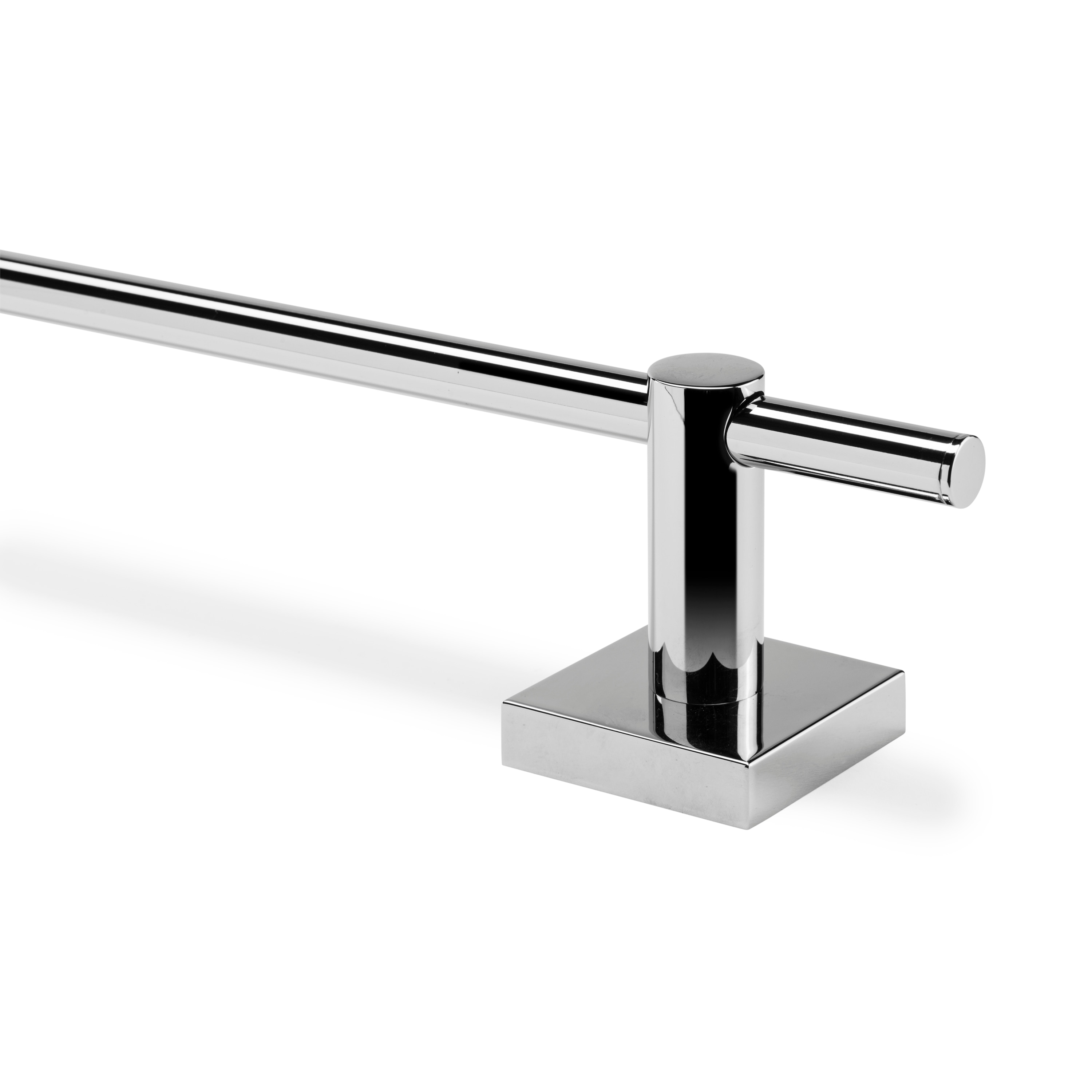 Croydex Chester Flexi Fix Screw or Glue Towel Bar Adhesive Bathroom Towel Rail in Chrome 26.6in Bed Bath Beyond 40212094