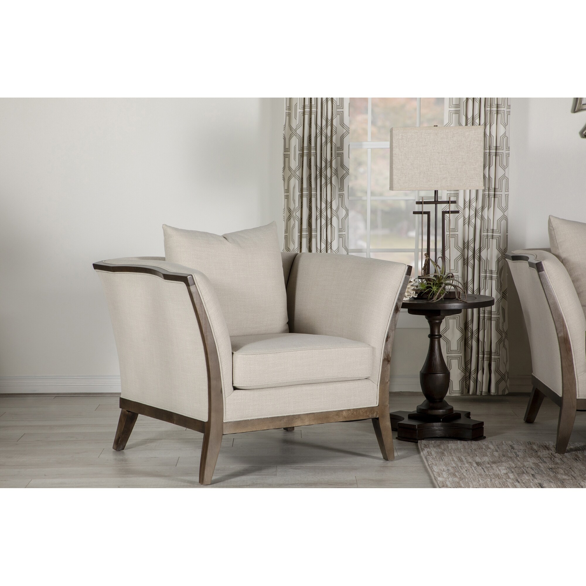 Lorraine on sale tufted chair