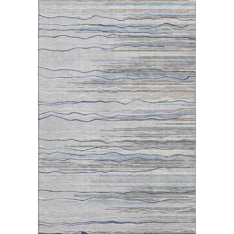 Premium Washable Super Soft Solid Landscape Mayfield Rug