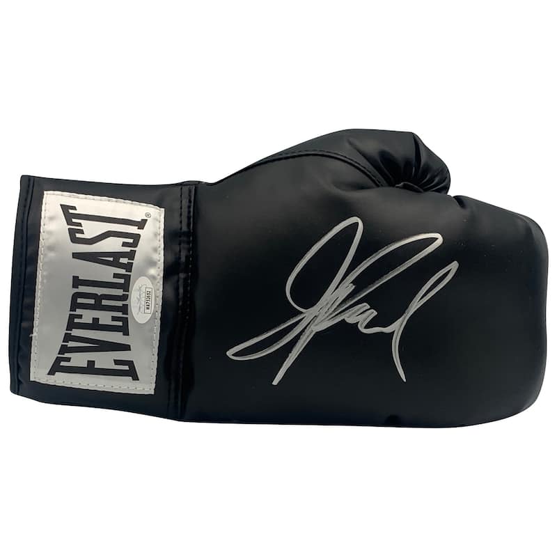 Jake Paul Autographed Everlast Signed Black Boxing Glove JSA COA - 8'6" x 11'6"