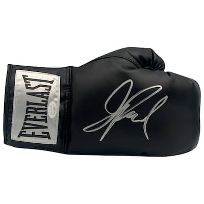 Jake Paul Autographed Everlast Signed Black Boxing Glove JSA COA - 8'6" x 11'6"