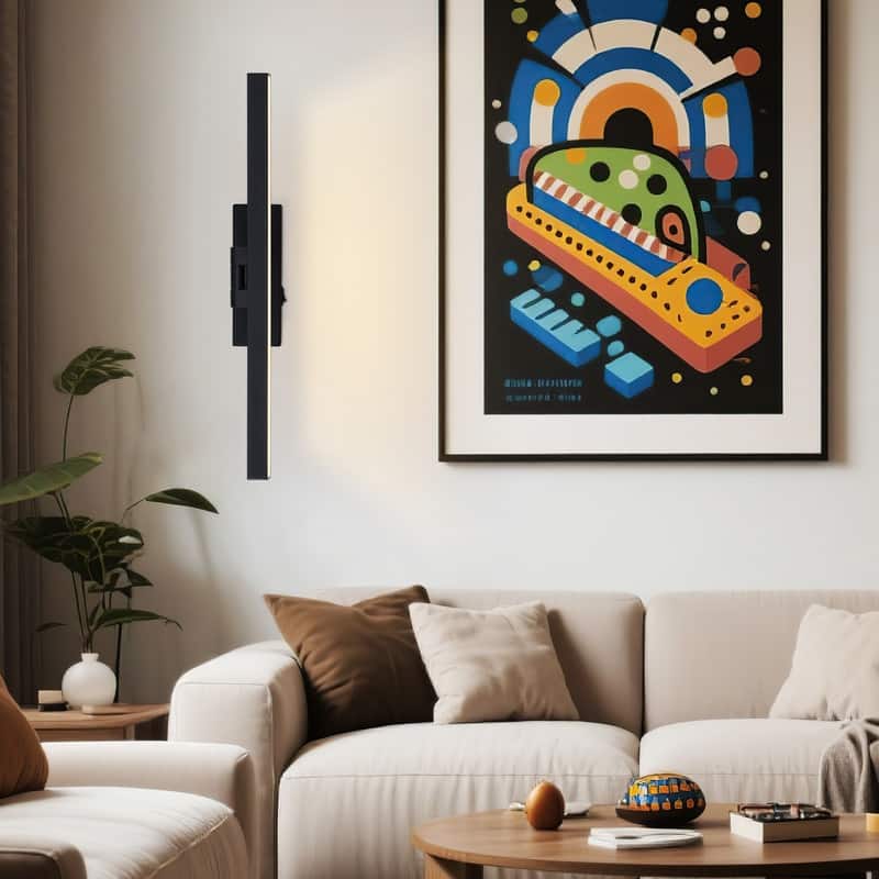 Modern Wireless LED Vanity Light 3CCT Dimmable, Remote Control, Rechargeable, Easy Magnetic Installation