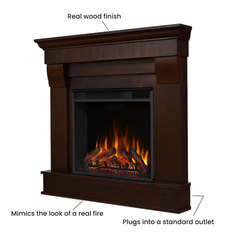Chateau Corner Electric Fireplace by Real Flame