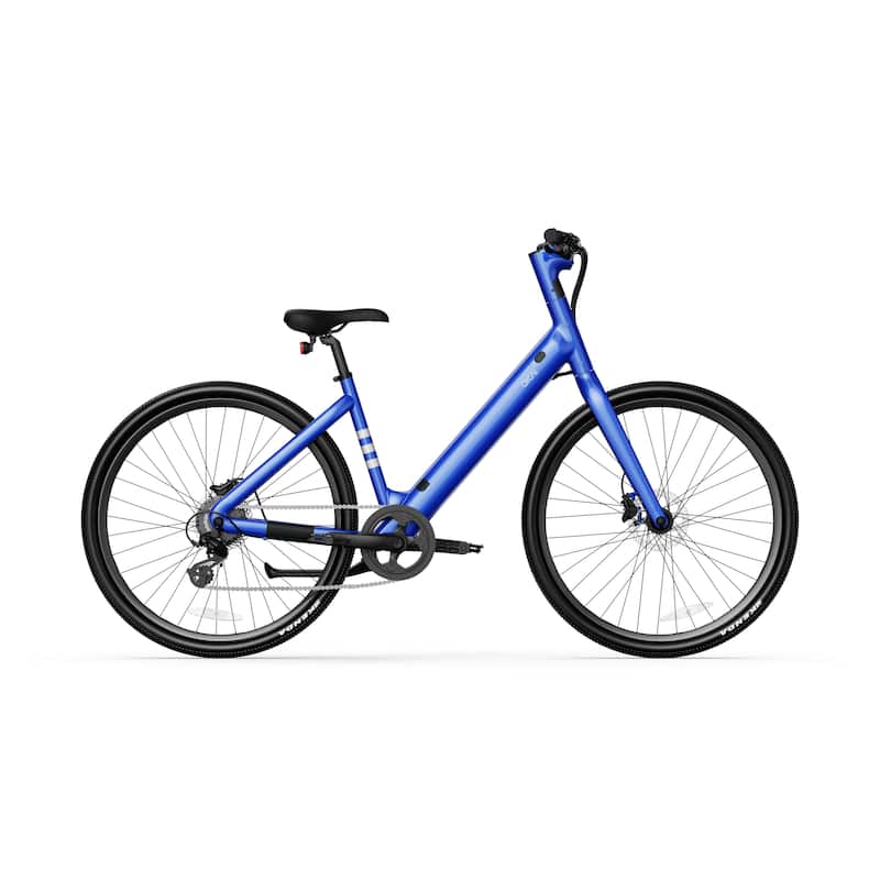 Minimalist Step-through e-Bike - Long Operating Range, High Speed, Bolt Blue - 21