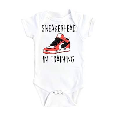 Sneakerhead Training - Baby Boy Girl Clothes Infant Bodysuit Funny Cute Newborn