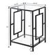 preview thumbnail 12 of 11, Convenience Concepts Town Square Chrome End Table with Shelf