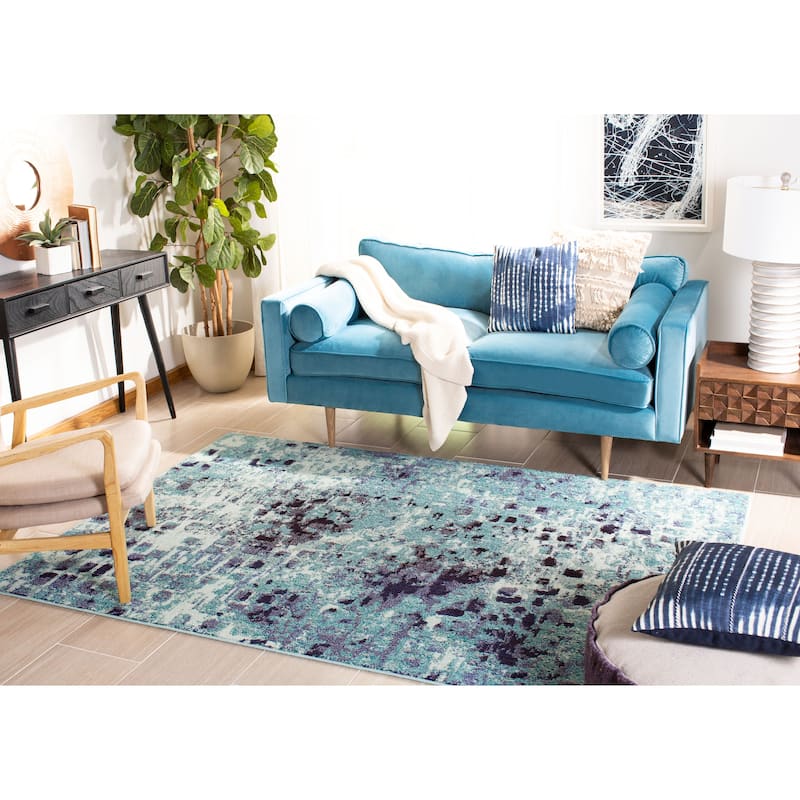 SAFAVIEH Madison Gudlin Modern Abstract Watercolor Rug