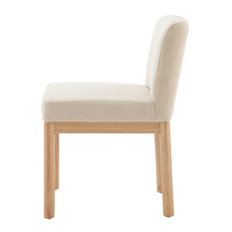NPD Furniture Bloomfield Chenille Low-Back / High-Back Dining Side Chair (Set of 2)
