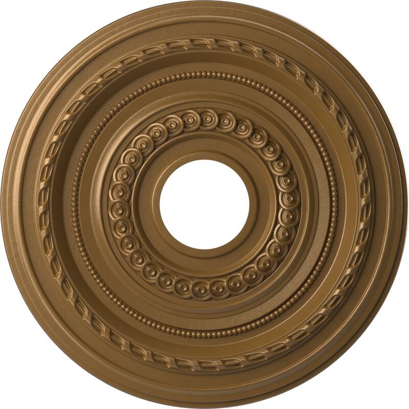 3 1/2" Inside Diameter - Cole Thermoformed PVC Ceiling Medallion