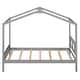 preview thumbnail 28 of 43, Wood House Bed With Storage Space