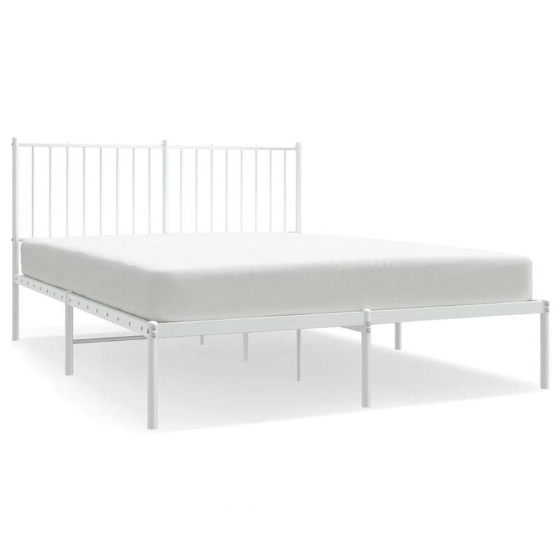 vidaXL Metal Bed Frame, No Mattress