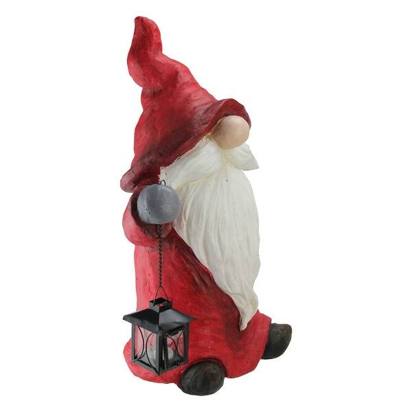 Download 19 75 Red And White Santa Christmas Gnome Tabletop Figure Overstock 17839632