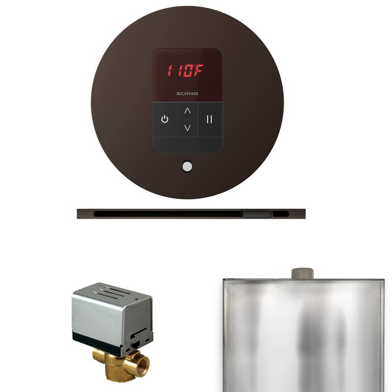 Mr Steam BBRL Basic Butler Linear Package Steam Shower Control Package - Oil-Rubbed Bronze