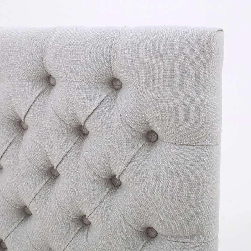 Headboard with a minimalistic yet sleek design