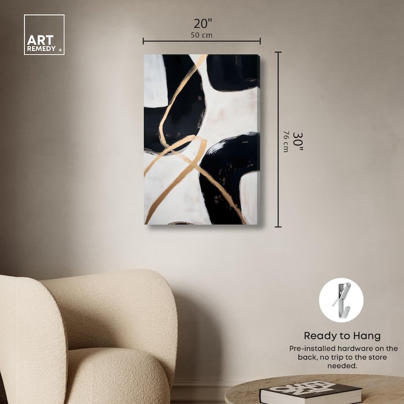 Nocturne Canvas by Art Remedy, Gallery Wrapped