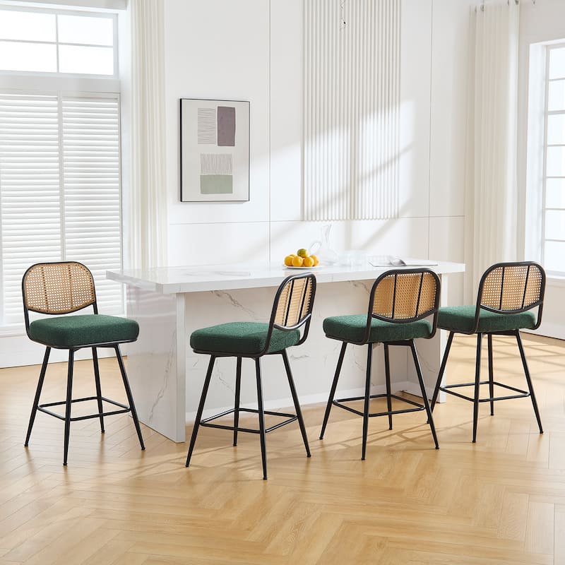 26"/29" Counter Height Swivel Bar Stools Set of 2/3/4