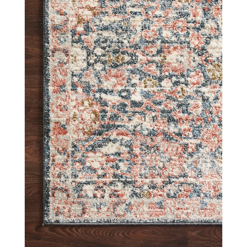 Alexander Home Valeria Distressed Shabby Chic Area Rug