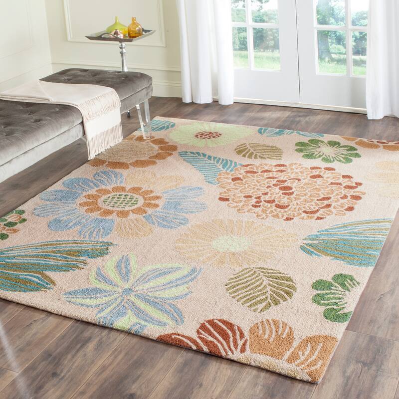 SAFAVIEH Handmade Four Seasons Alissa Floral Rug