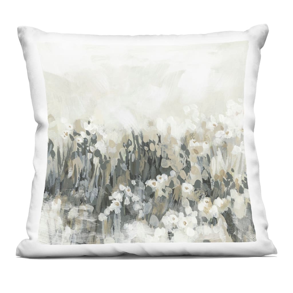 Stupell Grey & Beige Landscape Decorative Printed Throw Pillow Design by June Erica Vess