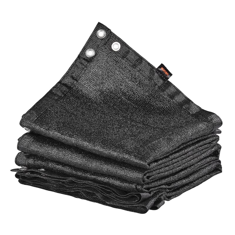 140 GSM HDPE Rectangular Outdoor Shade Cloth with 90%UV Protection Waterproof Sunblock Mesh