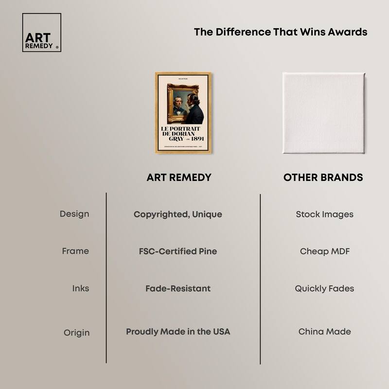 Decadent World of Dorian Gray Canvas by Art Remedy