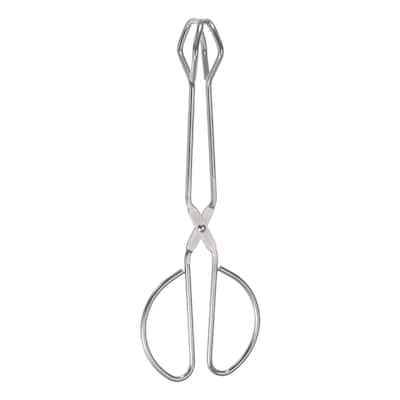 Stainless Steel Scissor Tongs 10" Barbecue Grilling Tongs