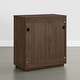 preview thumbnail 51 of 49, Spruce & Spring Modern Sideboard Buffet Cabinet with Wave Design