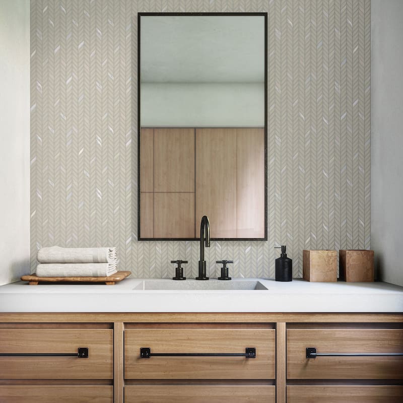 Daltile Starcastle 2" Leaf Glass Wall and Floor Mosaic (15 PC Per Carton) (14.70 SQFT Per Carton)