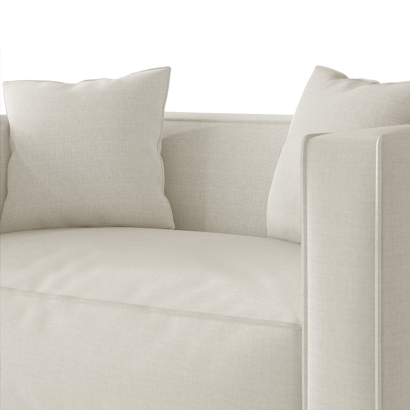 CraftPorch Mid Century Modern 2- Pieces Upholstered Living Room Set