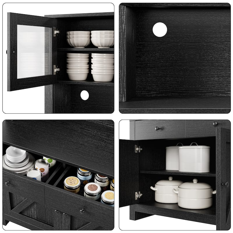 Kitchen Buffet Storage Cabinet