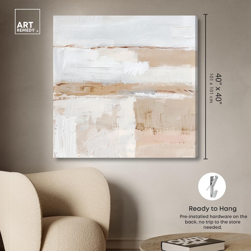 Sediment Planes I Canvas by Art Remedy, Gallery Wrapped