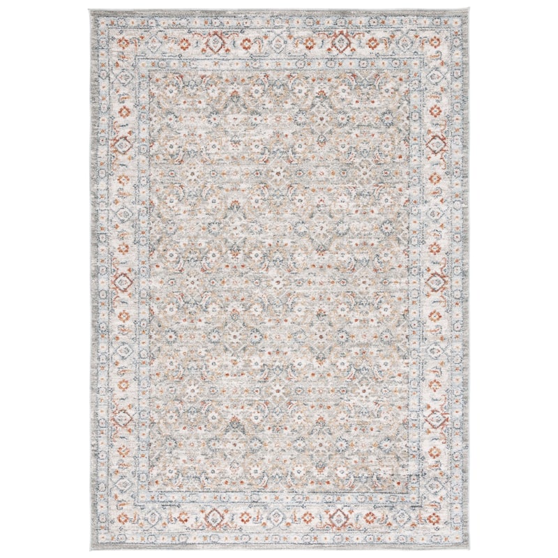SAFAVIEH Avalon Mayram Traditional Rug - 5'3" x 7'6" - Grey/Light Blue