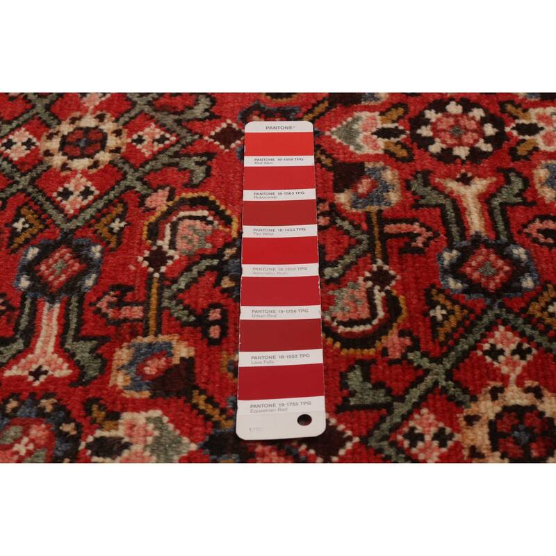 ECARPETGALLERY Hand-knotted Andelz Red Wool Rug - 5'2 x 10'6