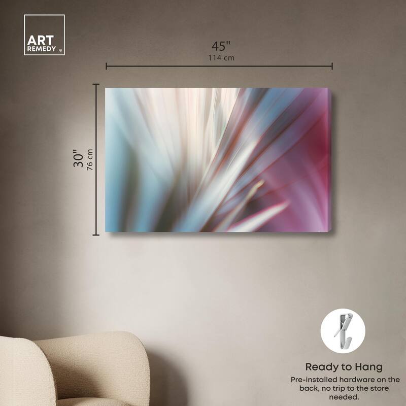 Pastel Speed I Canvas by Art Remedy, Gallery Wrapped