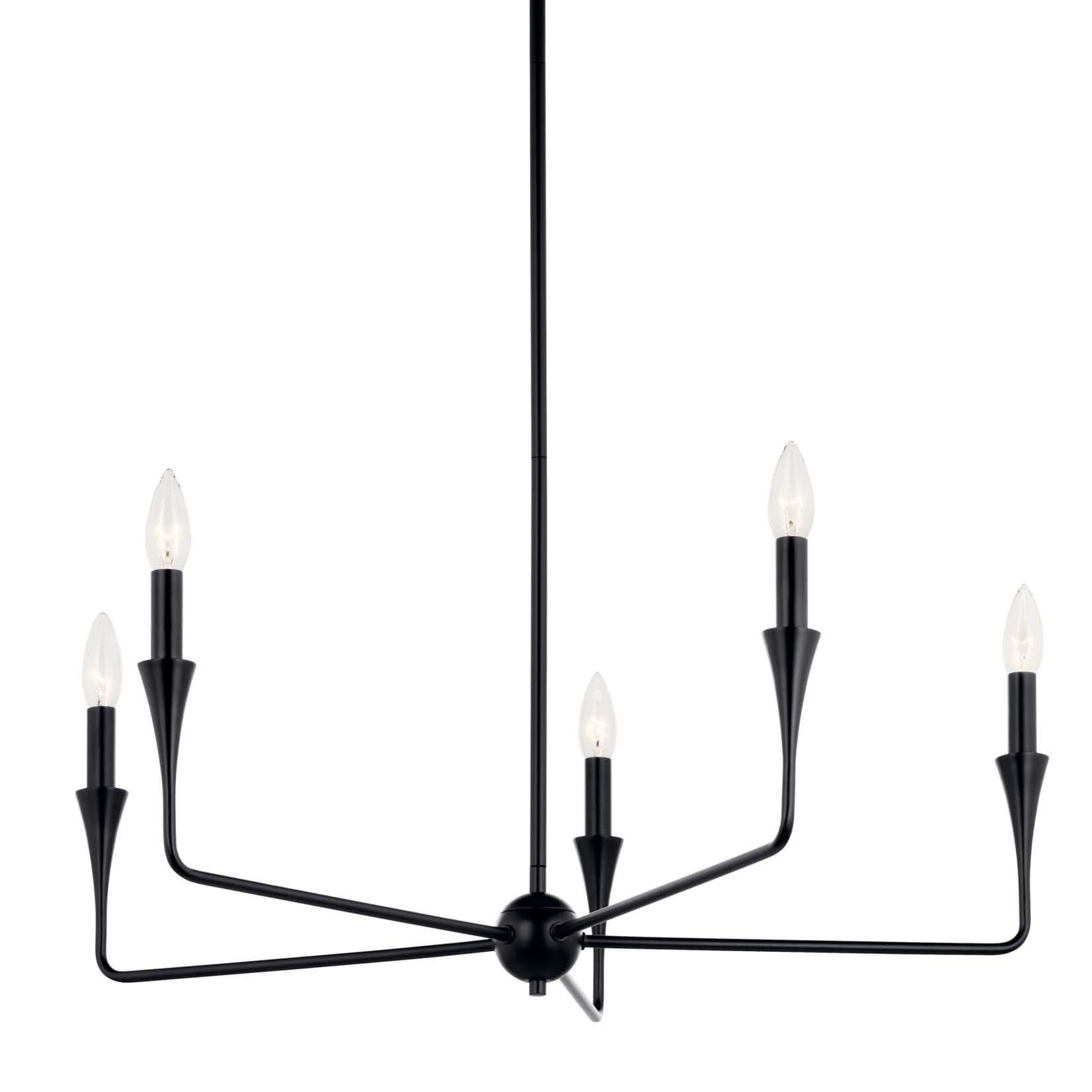 Kichler 52689 Alvaro 5 Light 31" Wide Taper Candle Style Chandelier