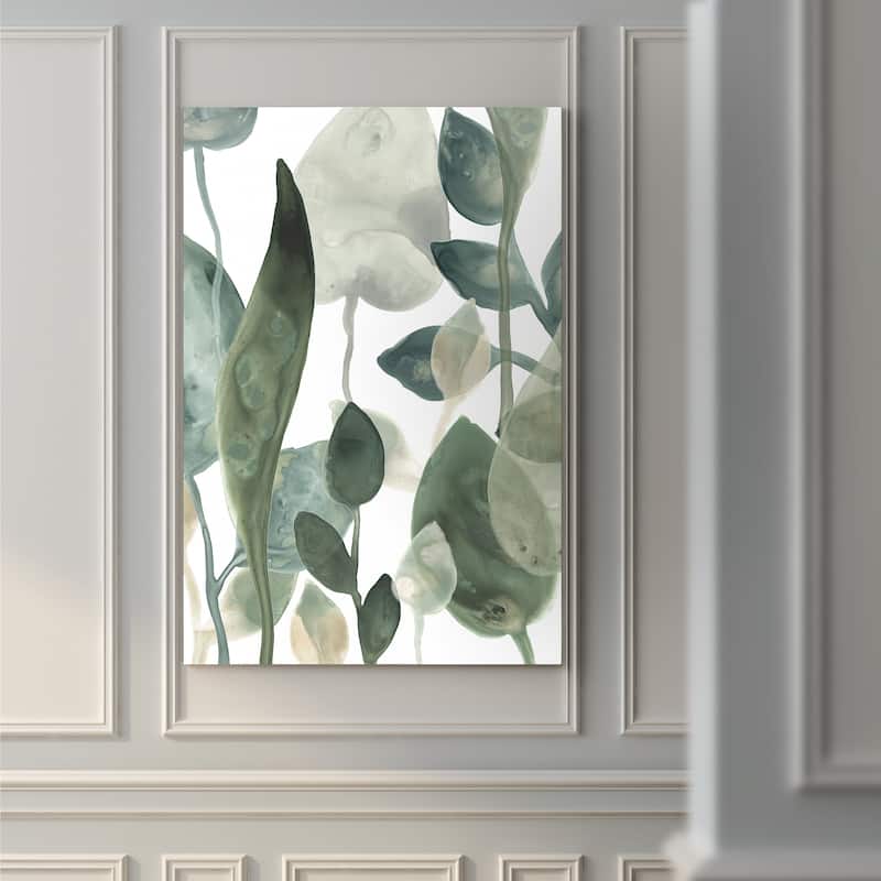 Water Leaves III -Premium Gallery Wrapped Canvas