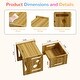 preview thumbnail 10 of 13, PAKASEPT Montessori Weaning Table and Chair Set, Kids Table and Chair Set