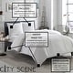 preview thumbnail 5 of 14, City Scene Zander Duvet Cover Set