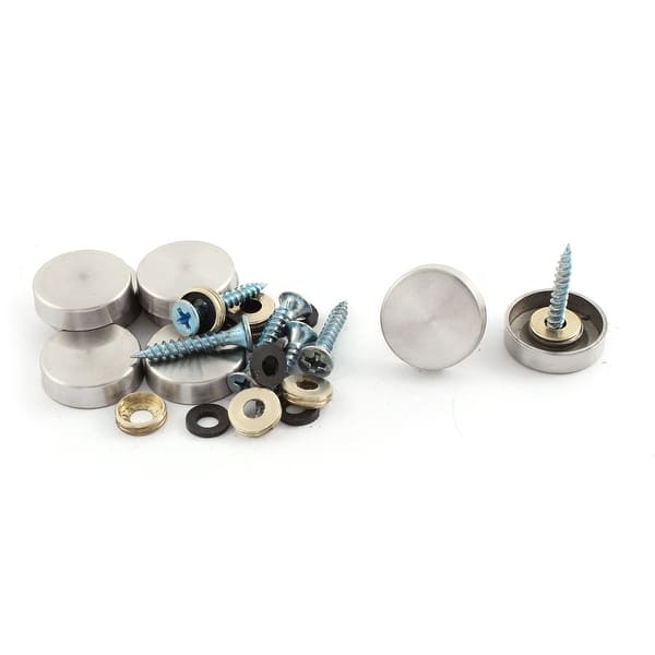 Shop Wardrobe 19mm Diameter Round Cap Decorative Glass Table