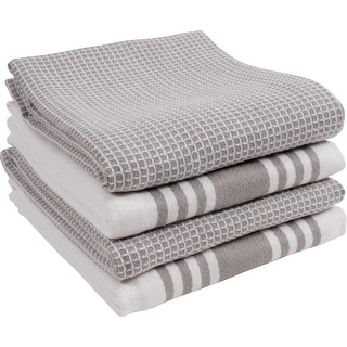 Fabstyles Broadway Waffle Cotton Kitchen Towels - 18x28 - On Sale - Bed  Bath & Beyond - 34020509