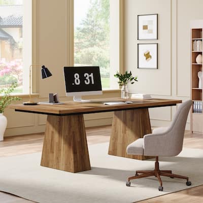 63 Inches Modern Computer Desk for Home Office