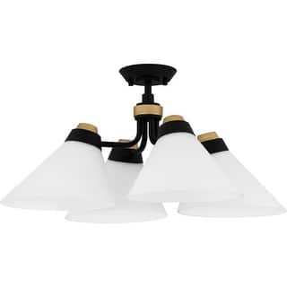 Quoizel Semi-Flush Mount Four Light Semi Flush Mount